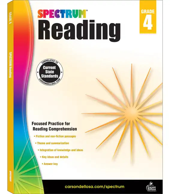 Spectrum Reading Workbook, Grade 4: Volume 23 - Paperback