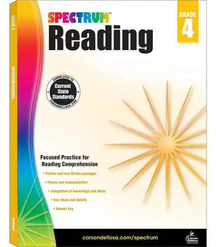 Spectrum Reading Workbook, Grade 4: Volume 23 - Paperback