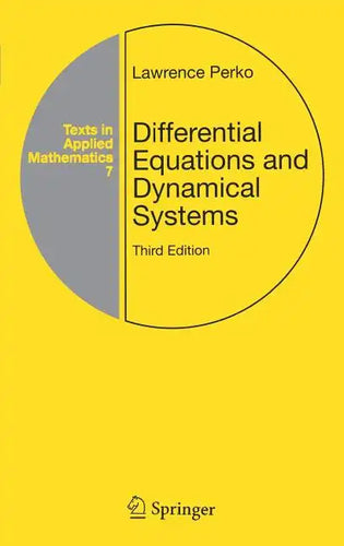 Differential Equations and Dynamical Systems - Hardcover