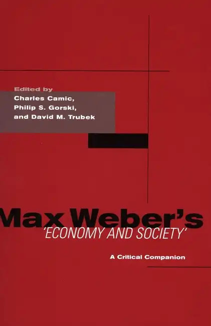 Max Weber's Economy and Society: A Critical Companion - Paperback