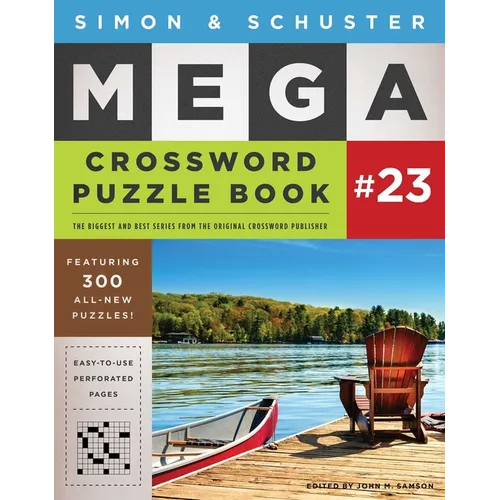 Simon & Schuster Mega Crossword Puzzle Book #23 - Paperback