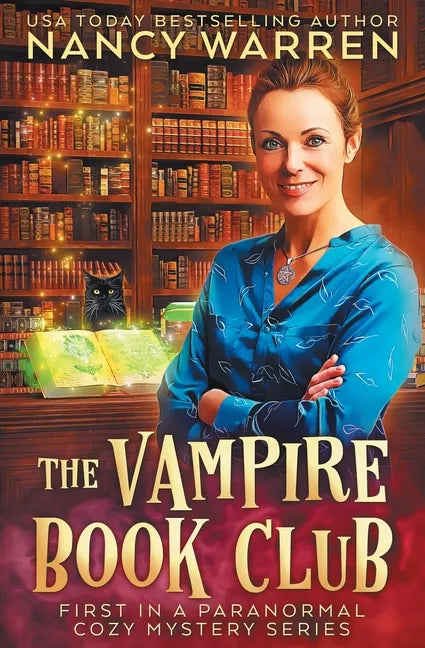 The Vampire Book Club: A Paranormal Women's Fiction Cozy Mystery - Paperback