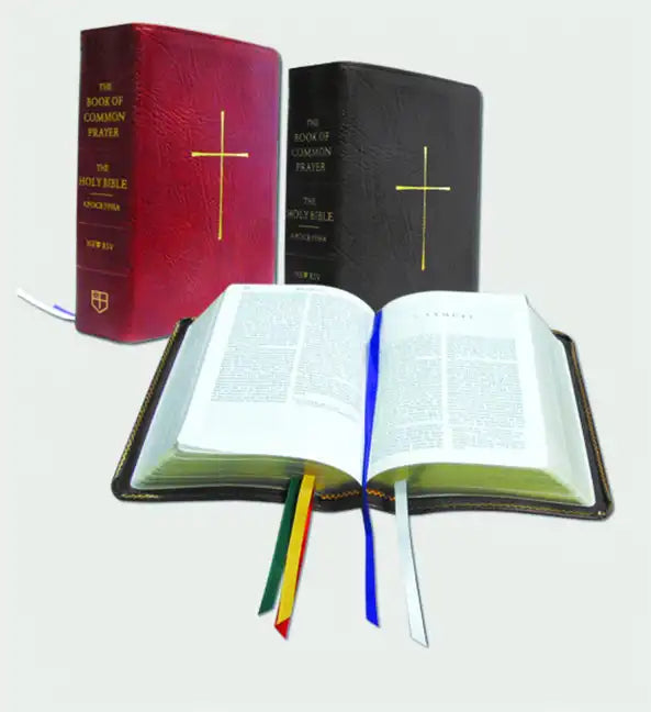 The Book of Common Prayer and Bible Combination Edition (NRSV with Apocrypha): Red Bonded Leather - Bonded Leather
