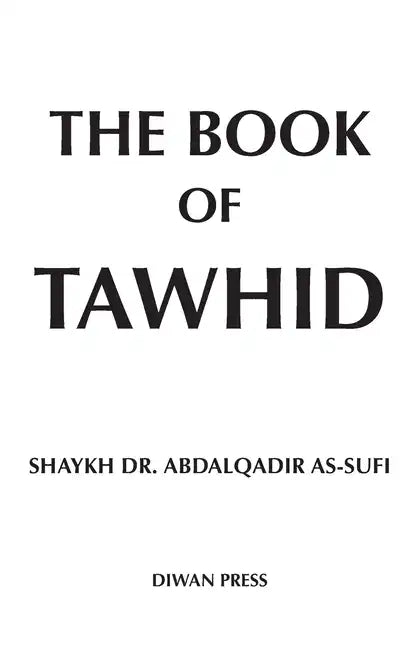 The Book of Tawhid - Paperback
