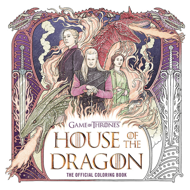 House of the Dragon: The Official Coloring Book - Paperback