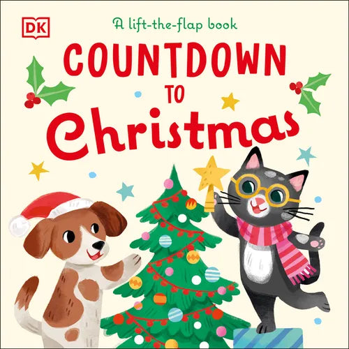 Countdown to Christmas: A Lift-The-Flap Book - Board Book