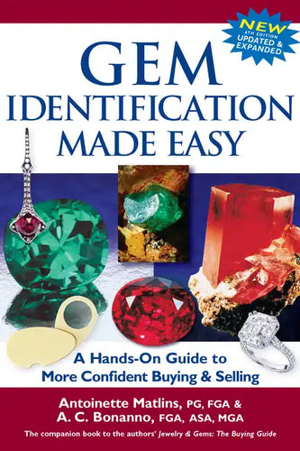 Gem Identification Made Easy (6th Edition): A Hands-On Guide to More Confident Buying & Selling - Hardcover