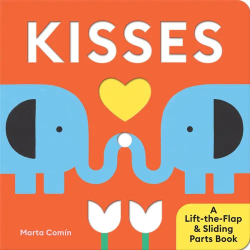 Kisses: A Lift-The-Flap & Sliding Parts Book - Board Book