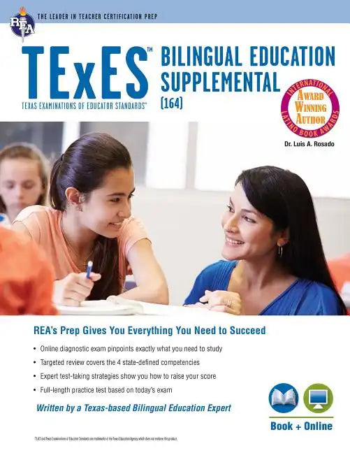 TExES Bilingual Education Supplemental (164) Book + Online - Paperback