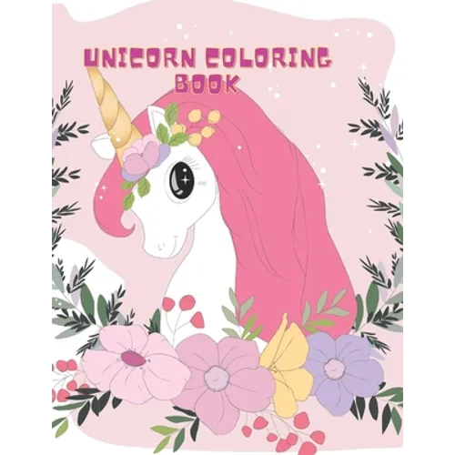 Unicorn Coloring Book: happy unicorns coloring book