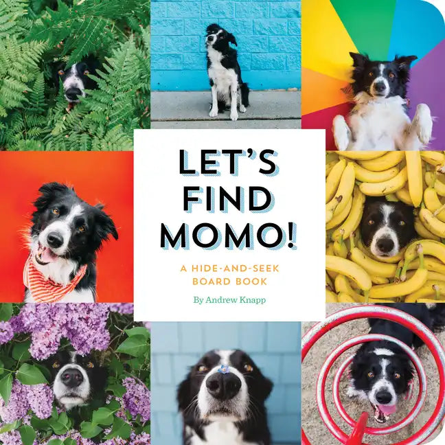 Let's Find Momo!: A Hide-And-Seek Board Book - Board Book