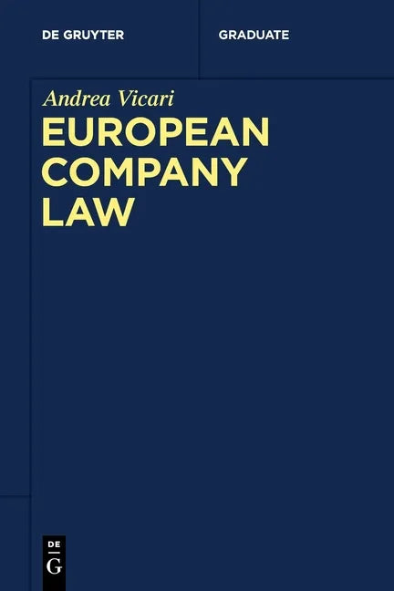 European Company Law - Paperback