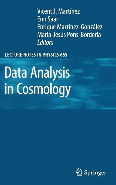 Data Analysis in Cosmology - Hardcover