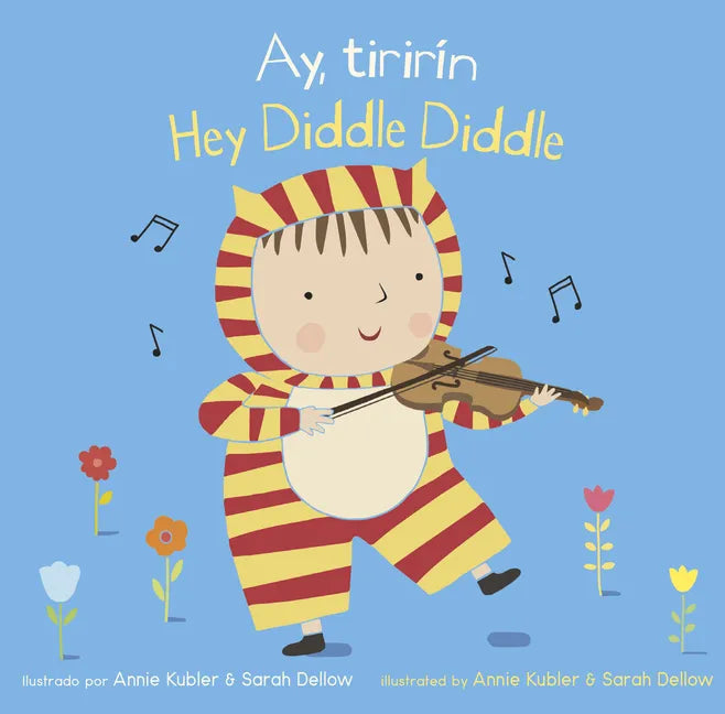 Ay, Tirirín/Hey Diddle Diddle - Board Book