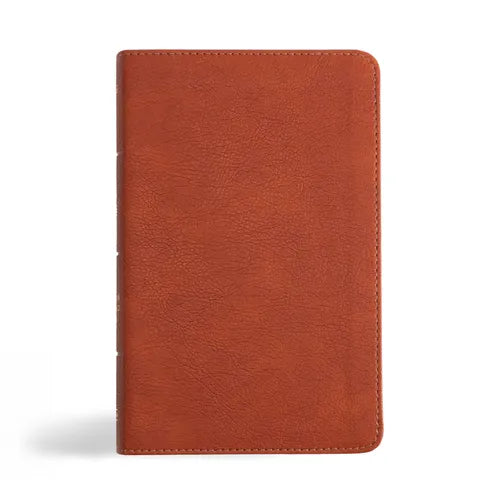 NASB Personal Size Bible, Burnt Sienna Leathertouch - Imitation Leather