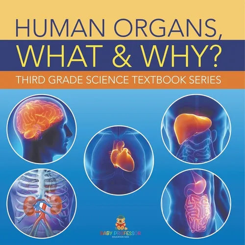Human Organs, What & Why?: Third Grade Science Textbook Series - Paperback