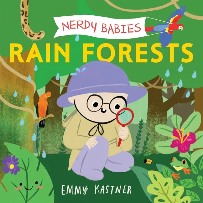 Nerdy Babies: Rain Forests - Board Book