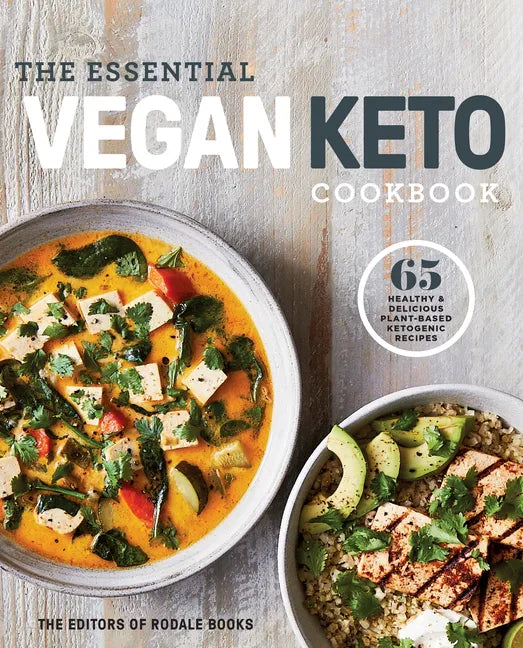 The Essential Vegan Keto Cookbook: 65 Healthy & Delicious Plant-Based Ketogenic Recipes: A Keto Diet Cookbook - Paperback
