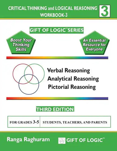Critical Thinking and Logical Reasoning Workbook-3 - Paperback