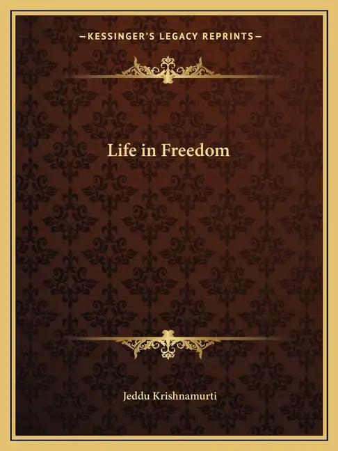 Life in Freedom - Paperback