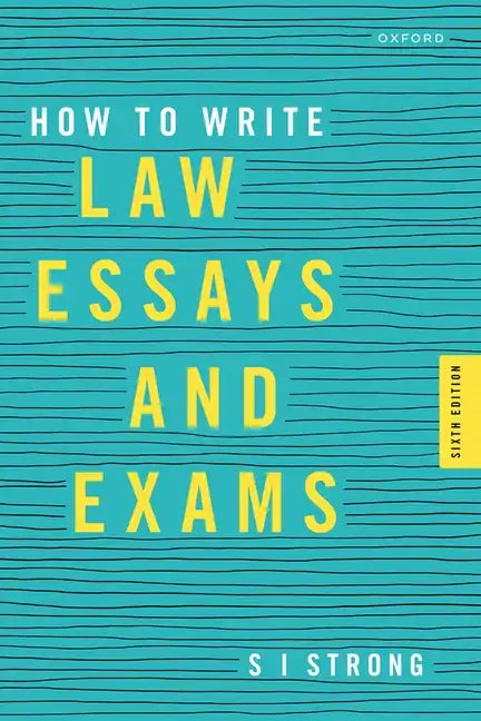 How to Write Law Essays & Exams - Paperback