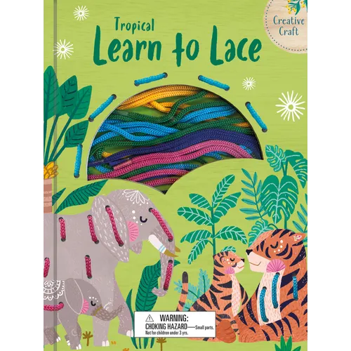 Tropical Learn to Lace - Board Book