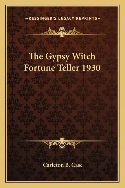 The Gypsy Witch Fortune Teller 1930 - Paperback