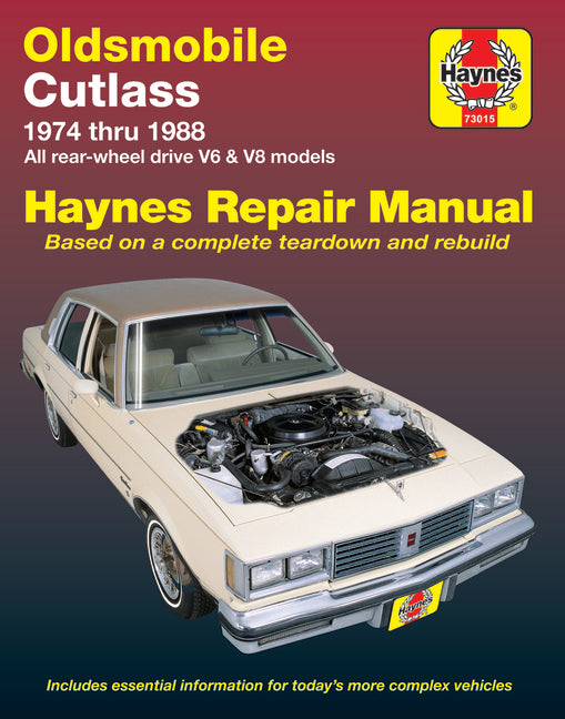 Oldsmobile Cutlass 1974-88 - Paperback