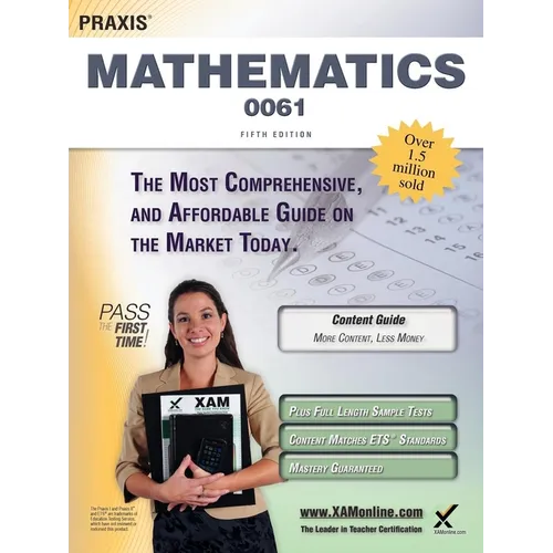 Praxis II Mathematics 0061 Teacher Certification Study Guide Test Prep - Paperback