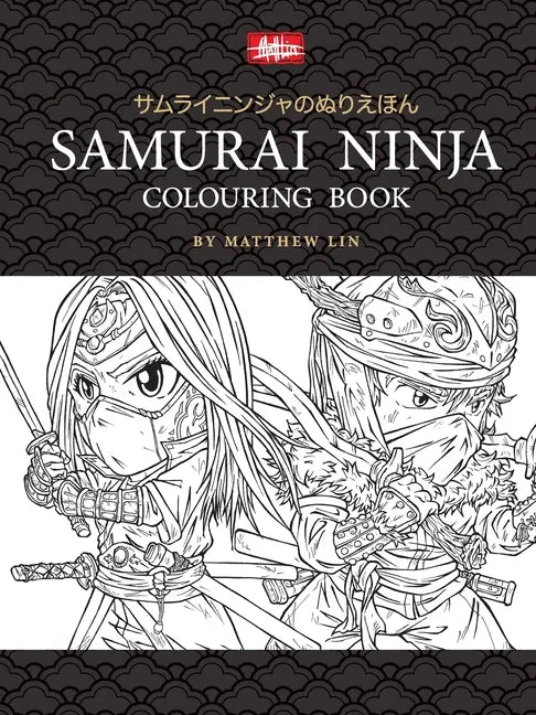 Samurai Ninja Colouring Book - Paperback