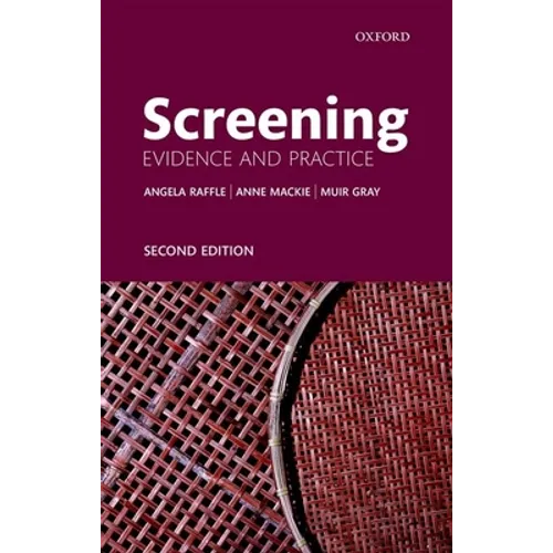 Screening: Evidence and Practice - Paperback