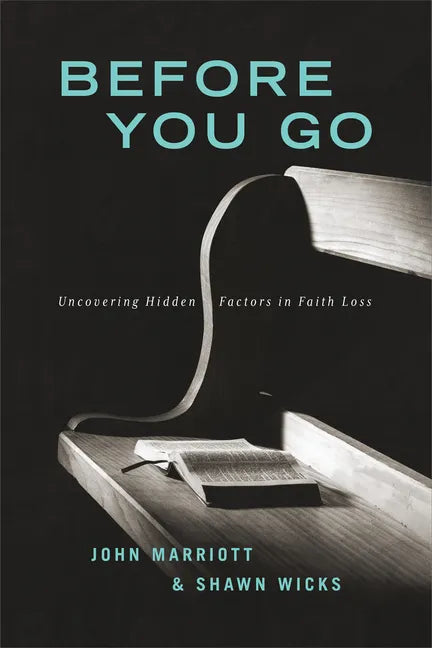Before You Go: Uncovering Hidden Factors in Faith Loss - Paperback