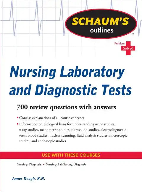 Schaum's Outline of Nursing Laboratory and Diagnostic Tests - Paperback