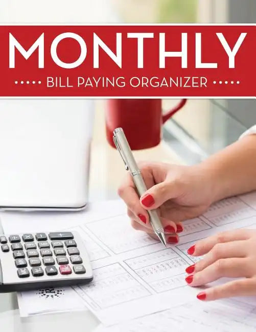 Monthly Bill Paying Organizer - Paperback