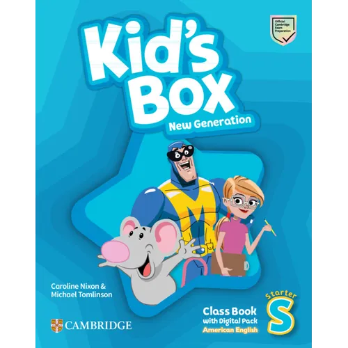 Kid's Box New Generation Starter Class Book with Digital Pack American English - Paperback