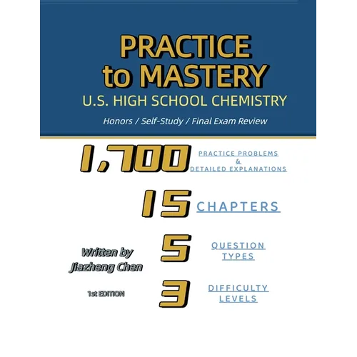 Practice to Mastery: U.S. High School Chemistry - Paperback