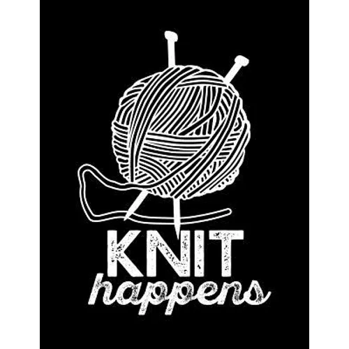 KNIT HAPPENS Knitting Graph Paper 2: 3: Design Your Own Knitting Projects 8.5
