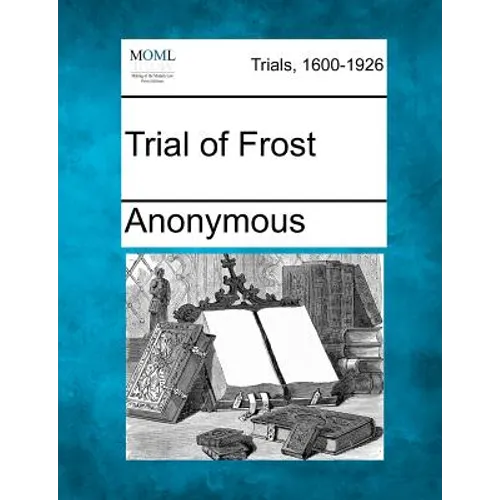 Trial of Frost - Paperback