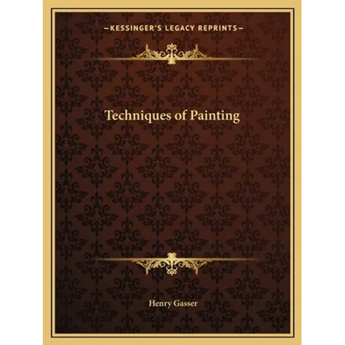 Techniques of Painting - Paperback