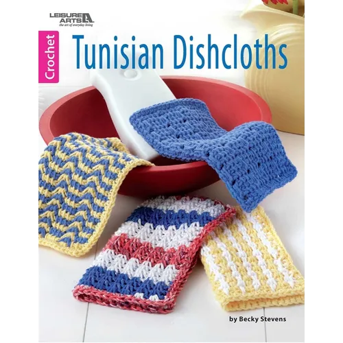 Crochet Tunisian Dishcloths - Paperback
