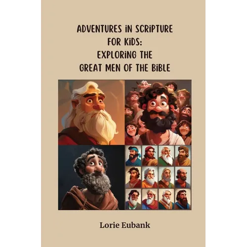 Adventures in Scripture for Kids: Exploring The Great Men of the Bible - Paperback