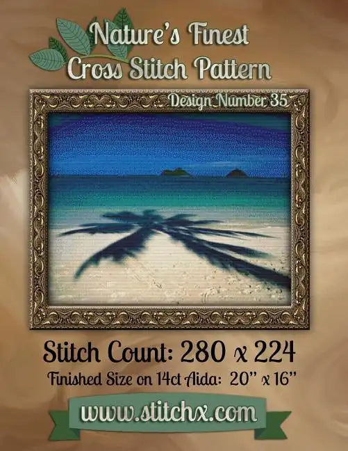 Nature's Finest Cross Stitch Pattern: Design Number 35 - Paperback