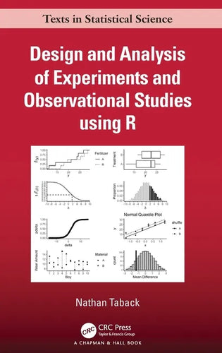 Design and Analysis of Experiments and Observational Studies Using R - Hardcover