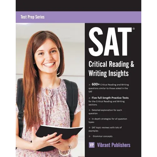 SAT Critical Reading & Writing Insights - Paperback