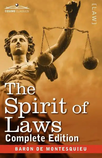 The Spirit of Laws - Paperback