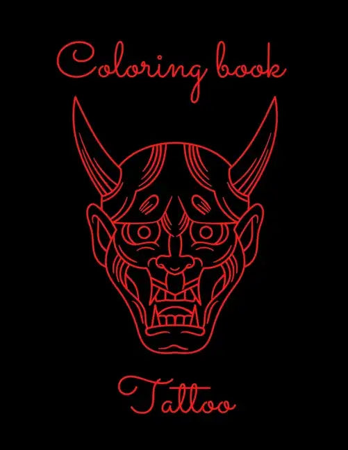 Ultimate tattoo coloring book - Paperback
