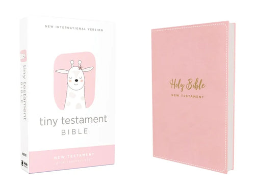 Niv, Tiny Testament Bible, New Testament, Leathersoft, Pink, Comfort Print - Imitation Leather