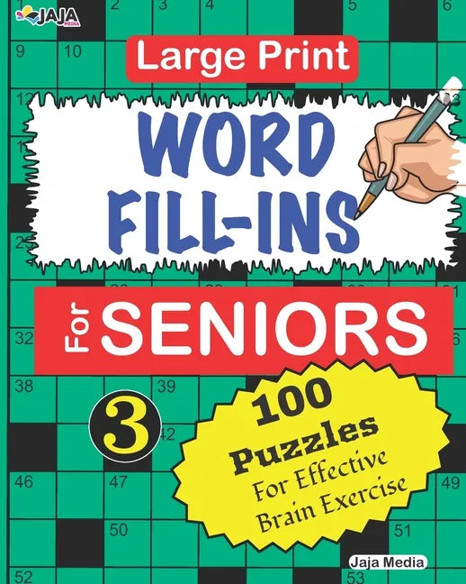 Large Print WORD FILL-INS For SENIORS; Vol. 3 - Paperback