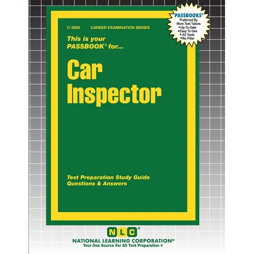 Car Inspector - Paperback