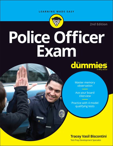 Police Officer Exam for Dummies - Paperback